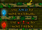 Огън и вода – забавна игра за двама