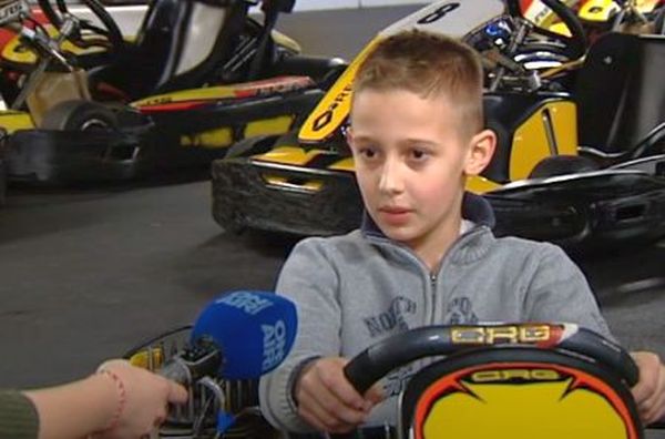10-годишен картинг състезател от България покорява Италия
