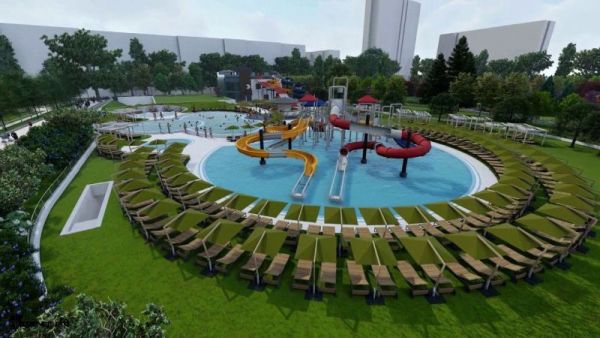 Плувният басейн на първия аквапарк в София отваря до края на март