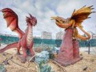 Фентъзи парк с огромни дракони отвори врати в парк „Възраждане“