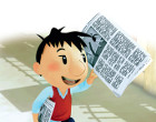 Малкият Никола разказва как се издава вестник
