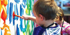 Деца от Русе рисуват 20-метрова картина в Деня на Европа