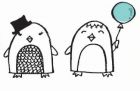 Да нарисуваме пингвинче в стил „kawaii“