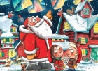 Някой пакости на Дядо Коледа, но защо ще разберете от Маури Кунас и новата му книга „Дядо Коледа и магическият барабан“