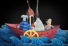 Лятното приключение на тримата чудати приятели от куклен музикален спектакъл „Роден под щастлива звезда“ продължава и през месец юли