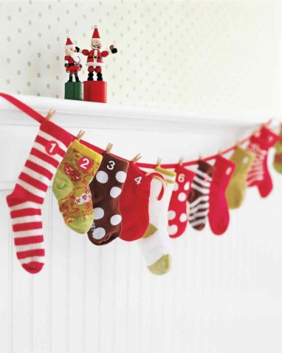 Да върнем класиката: пребройте дните до Коледа с вкусен календар от чорапчета