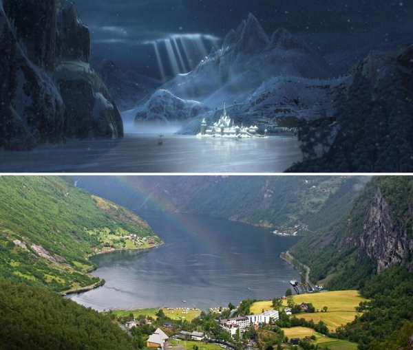 Норвегия – истинското замръзнало кралство вдъхновило едноименния филм