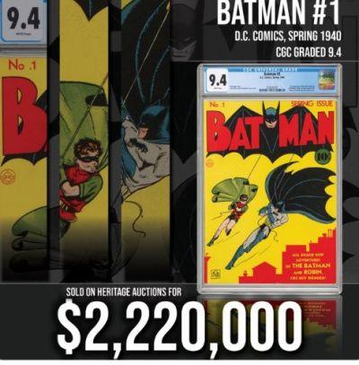 Комикс за Батман от 1940 г. беше продаден за над 2 милиона долара