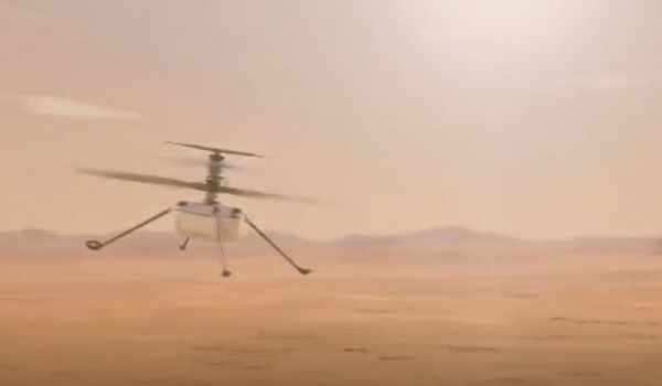 НАСА ще направи пробен полет на хеликоптера на Марс