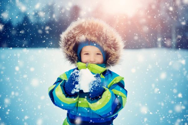 Как да облечем детето така, че да се радва на чудесна зимна разходка