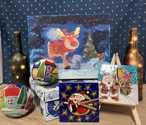 Приключение с коледни занаяти в Казанлък — „Ателието“ те чака!