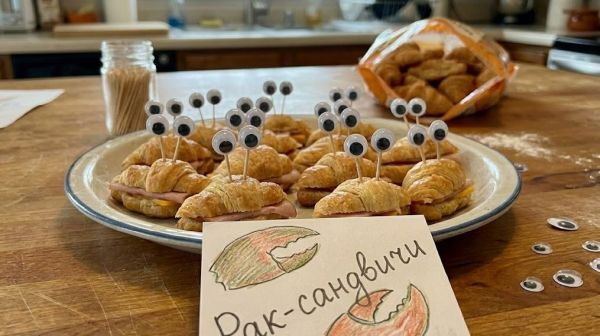 „Рак-сандвичи“: весела и вкусна закуска за малки морски пътешественици