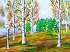 Рисунките от конкурса "Пъстроцветна есен" – пета част